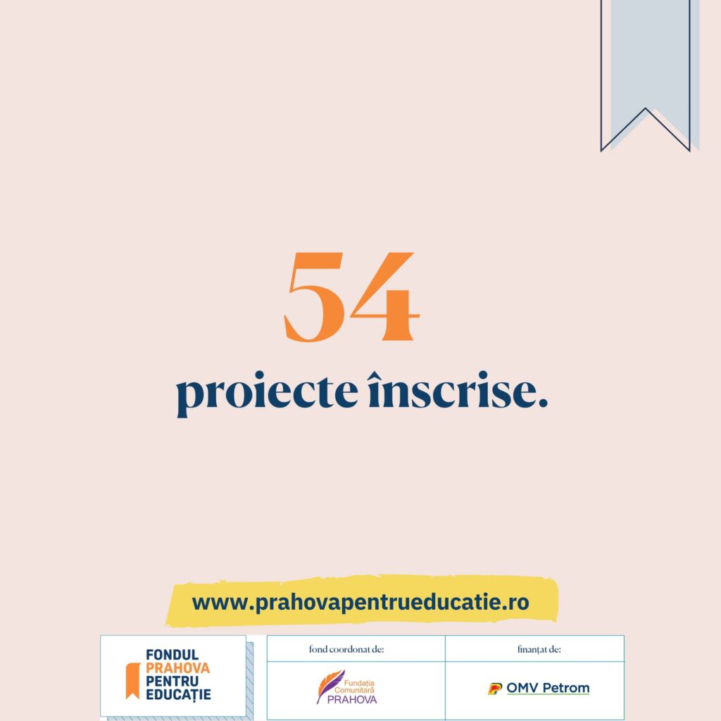 54 de idei pentru o educație mai bună în Prahova